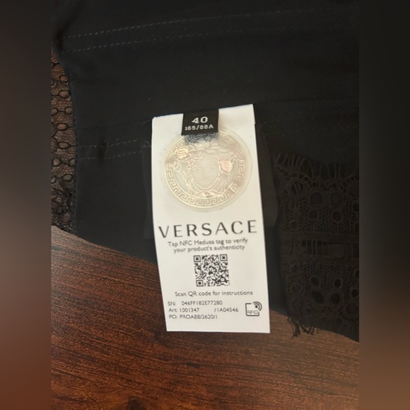 Versace "Greca Signature" bustier top NWT - Picture 8 of 10